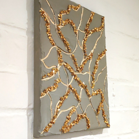 Original Textured Abstract Acrylic painting - Picture 3 of 3